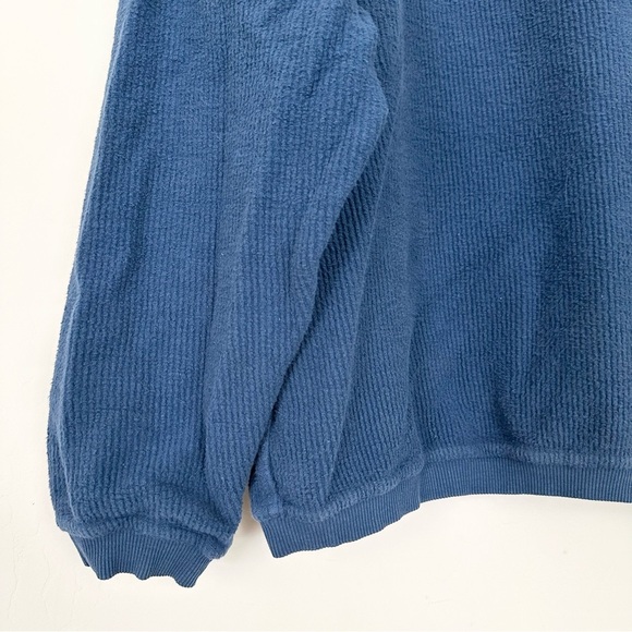 Vintage Universal Studios Corduroy Crewneck Sweatshirt Blue - Picture 4 of 9